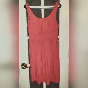 Merona coral dress size medium
